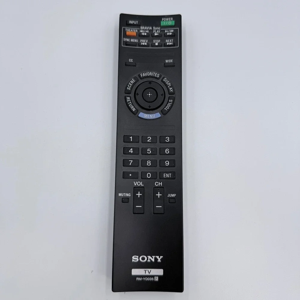 Sony RM-YD035 TV Remote Control KDL-40EX401 KDL-46EX400 KDL-55EX501 KDL-60EX500